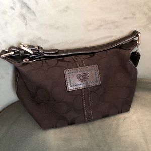 Coach Black Logo Purse